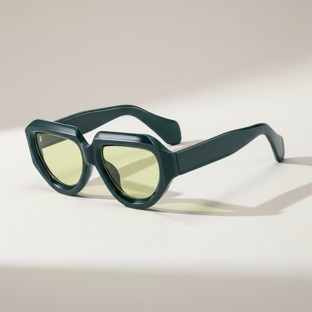 Angular Shield Frame Sunglasses