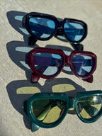 Angular Shield Frame Sunglasses